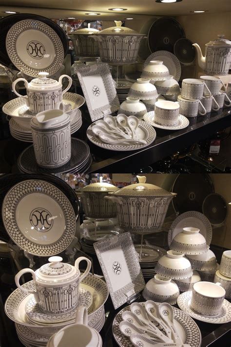 hermes fine bone china|hermes dishes for sale.